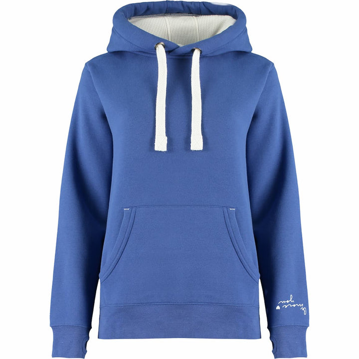 Note to Self Hoodie in Deep Blue