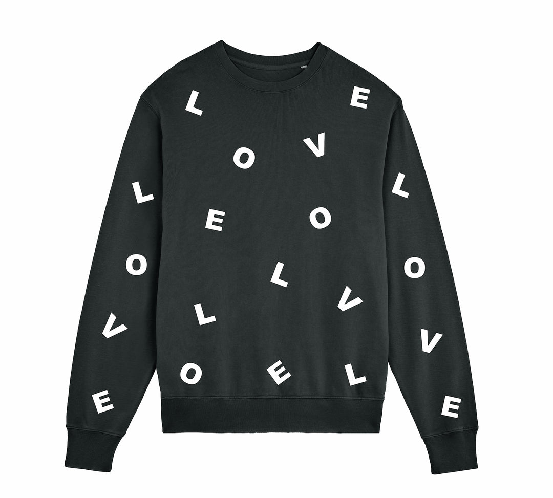 Love Letter Sweater (Black)