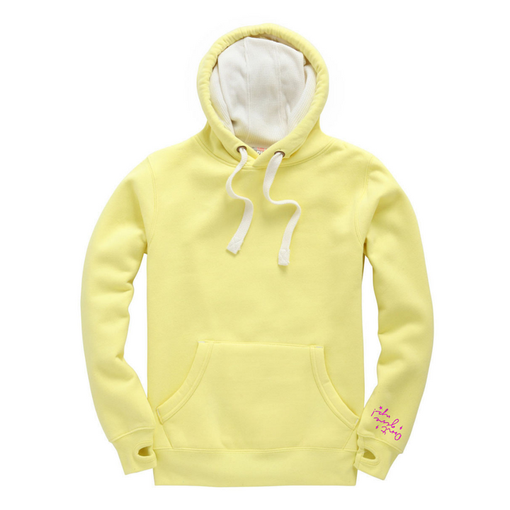 Note to Self Hoodie in Lemon